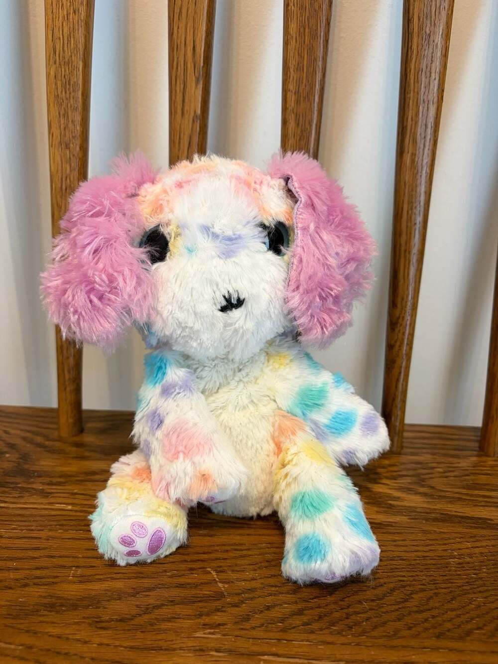 Build-A-Bear Workshop Pastel Polka Dot Puppy Plush